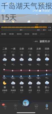 千岛湖天气预报15天