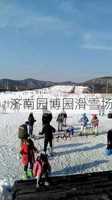 济南园博园滑雪场