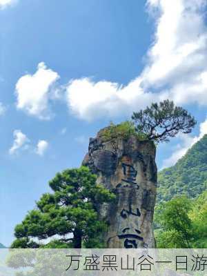 万盛黑山谷一日游