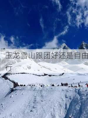 玉龙雪山跟团好还是自由行