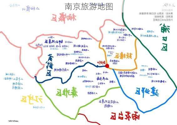 南京旅游地图