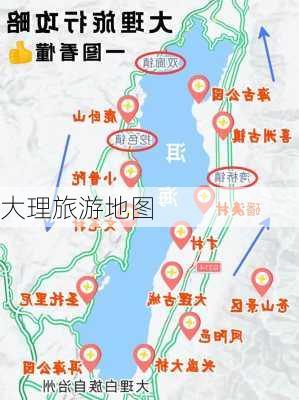 大理旅游地图