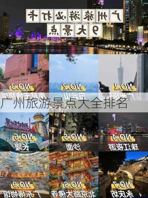 广州旅游景点大全排名