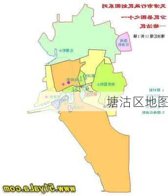 塘沽区地图