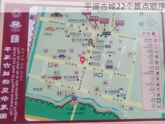 平遥古城22个景点顺序