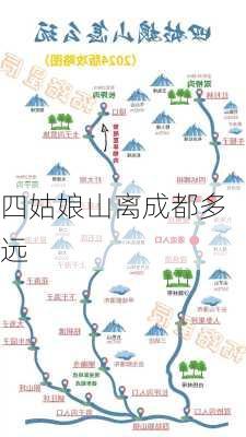 四姑娘山离成都多远