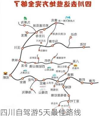 四川自驾游5天最佳路线