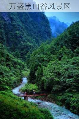 万盛黑山谷风景区