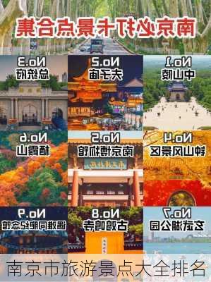 南京市旅游景点大全排名