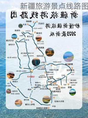 新疆旅游景点线路图