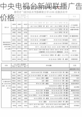 中央电视台新闻联播广告价格